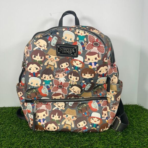 Loungefly Stranger Things Characters Chibi Mini Backpack main image 4